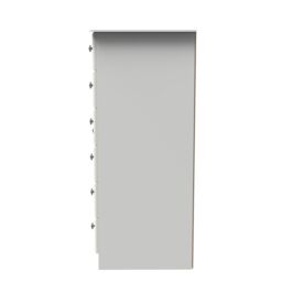 Ready Assembled 2 U Stirling 1 Door 5 Drawer Childrens Wardrobe (Ready Assembled) in Cream - thumbnail 2