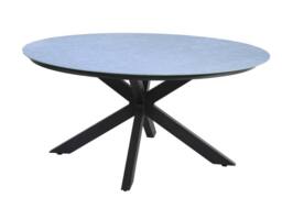 Royalcraft ASPEN 150cm Round ceramic grey top with 6 rope chairs - thumbnail 4