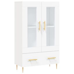 Berkfield Home Highboard White 69.5x31x115 cm Engineered Wood - thumbnail 2