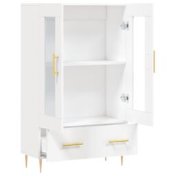 Berkfield Home Highboard White 69.5x31x115 cm Engineered Wood - thumbnail 5