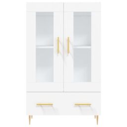 Berkfield Home Highboard White 69.5x31x115 cm Engineered Wood - thumbnail 6