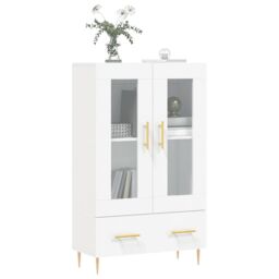 Berkfield Home Highboard White 69.5x31x115 cm Engineered Wood - thumbnail 3