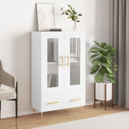 Berkfield Home Highboard White 69.5x31x115 cm Engineered Wood
