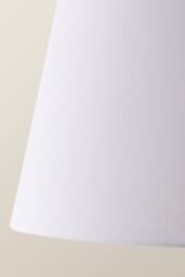 ValueLights Aspen White Tapered Easy Fit Pendant Lamp Shade - Size: Large - thumbnail 4