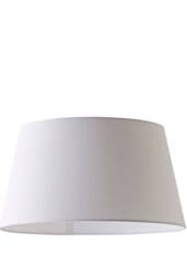 ValueLights Aspen White Tapered Easy Fit Pendant Lamp Shade - Size: Large - thumbnail 6