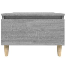 Berkfield Home Side Table Grey Sonoma 50x46x35 cm Engineered Wood - Size: 50 x 46 x 35 cm - thumbnail 6