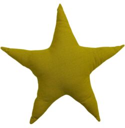 Furn Printed Star Novelty Cushion in Pink - thumbnail 2