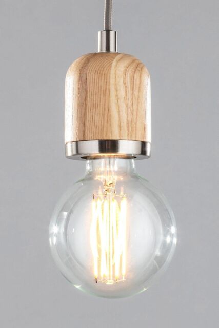 BHS Lighting Seth Pendant Ceiling Light in Metallic Silver - image 1