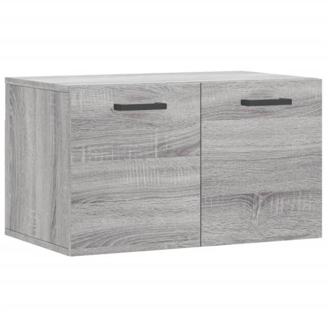 Berkfield Home Wall Cabinet Grey Sonoma 60x36.5x35 cm Engineered Wood - image 1