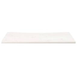 Berkfield Home Beautiful Desk Top White 100x50x2.5 cm Solid Wood Pine