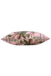 Paoletti Platalea Tropical Water & UV Resistant Outdoor Cushion in Pink - thumbnail 2