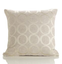 Luxury Living Luxury Chenille Cushion set of 4 in Cream - Size: 45 cm x 45 cm - thumbnail 3