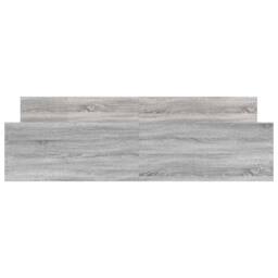 Berkfield Home Bed Frame with Headboard & Footboard Grey Sonoma 200x200 cm - thumbnail 5