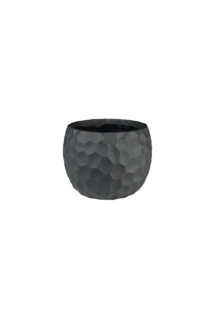 KDMD Vogue Black Honeycomb Pot H11cm x Dia14cm - image 1