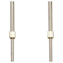 Netlighting Dali Telescopic Linear Pendant Line 4 Light G9 Polished Brass in Gold - thumbnail 3