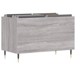 Berkfield Home Record Cabinet Grey Sonoma 74.5x38x48 cm Engineered Wood