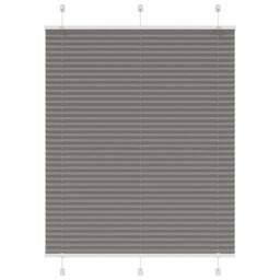 Berkfield Home Pleated Blind Anthracite 110x150 cm Fabric Width 109.4 cm Polyester in Grey - thumbnail 2