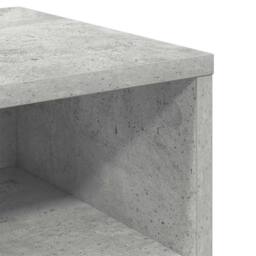 Berkfield Home Bedside Cabinet Concrete Grey 40x30x30 cm Engineered Wood - Size: 40 x 30 x 30 cm - thumbnail 8