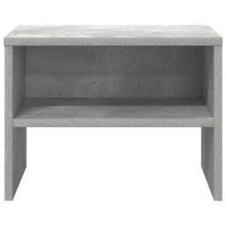 Berkfield Home Bedside Cabinet Concrete Grey 40x30x30 cm Engineered Wood - Size: 40 x 30 x 30 cm - thumbnail 5