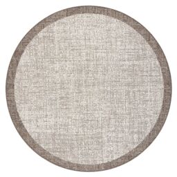 RugsX Floorlux Rug in Beige - Size: 160 cm diameter - thumbnail 2