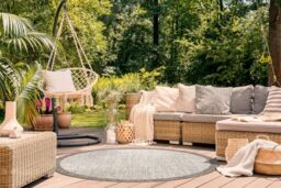 RugsX Floorlux Rug in Beige - Size: 160 cm diameter - thumbnail 4