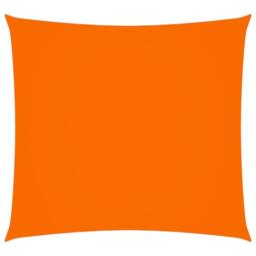 Berkfield Home Sunshade Sail Oxford Fabric Square 4x4 m Orange - thumbnail 3