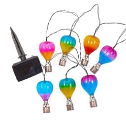 SPETLEK 2.7m Solar Hot Air Balloon LED Multicolour Hanging - thumbnail 5