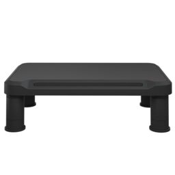 Berkfield Home Monitor Stand Black 38x24x10.5 cm - thumbnail 3