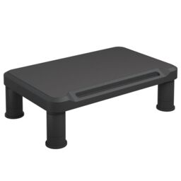 Berkfield Home Monitor Stand Black 38x24x10.5 cm - thumbnail 2