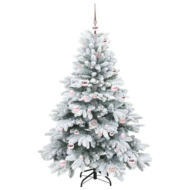 Berkfield Home Beautiful Artificial Christmas Tree with 150 LEDs Green 150 cm PE - image 1