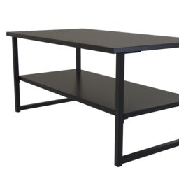Ready Assembled 2 U Tamworth XXL Coffee Table 1000x500 (Ready Assembled) in Black - thumbnail 4