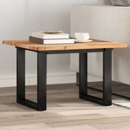 Berkfield Home Table Top Square 60x60x2 cm Solid Wood Acacia in Brown - Size: 60 x 60 x 2 cm - thumbnail 2