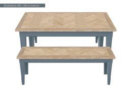 Baumhaus Signature Blue Dining Table - Size: 1 Pack - thumbnail 6