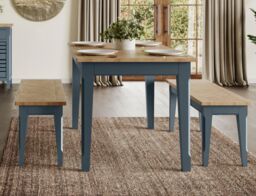 Baumhaus Signature Blue Dining Table - Size: 1 Pack - thumbnail 4