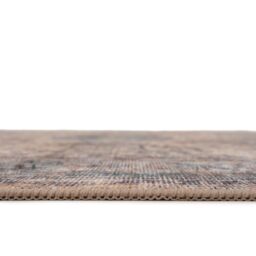 Kukoon Blue Distressed Soft Washable & Liquid Repellent Living Room Area Rug in Duck Egg Blue - Size: 60 cm x 240 cm - thumbnail 8