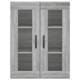 Berkfield Home Highboard Grey Sonoma 69.5x34x180 cm Engineered Wood - thumbnail 6