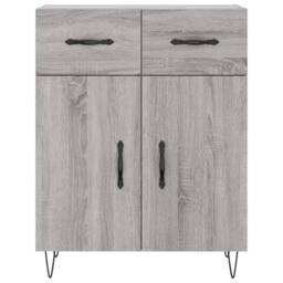 Berkfield Home Highboard Grey Sonoma 69.5x34x180 cm Engineered Wood - thumbnail 8