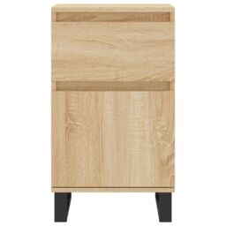Berkfield Home Sideboard Sonoma Oak 40x35x70 cm Engineered Wood in Brown - Size: 40 x 35 x 70 cm - thumbnail 5