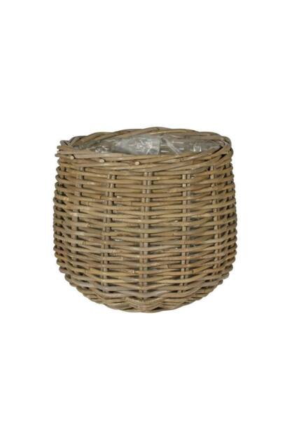 KDMD Medium Onion Basket with Liner in Brown - image 1