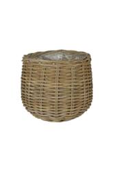KDMD Medium Onion Basket with Liner in Brown - thumbnail 2