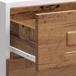 Berkfield Home Kitchen Base Cabinet Kalmar Old Wood Engineered Wood in Brown - thumbnail 9