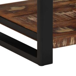 Berkfield Home Side Table Multicolour 40x40x50 cm Solid Wood Reclaimed - Size: 40 x 40 x 50 cm - thumbnail 8