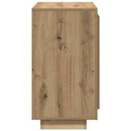 Berkfield Home Sideboard Artisan Oak 80x40x75 cm Engineered Wood in Brown - Size: 80 x 40 x 75 cm - thumbnail 6