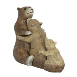 Something Different Bear Family Ornament in Brown - thumbnail 2
