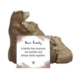Something Different Bear Family Ornament in Brown - thumbnail 3