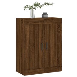 Berkfield Home Wall Mounted Cabinet Brown Oak 69.5x34x90 cm Engineered Wood - thumbnail 4