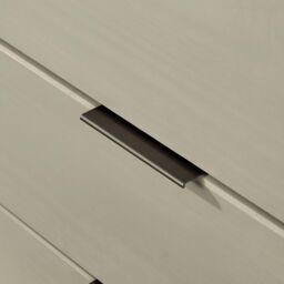 Home Source Industrial Wood Chest 6 Drawers Cabinet Organiser Bedroom Storage in Grey - thumbnail 5