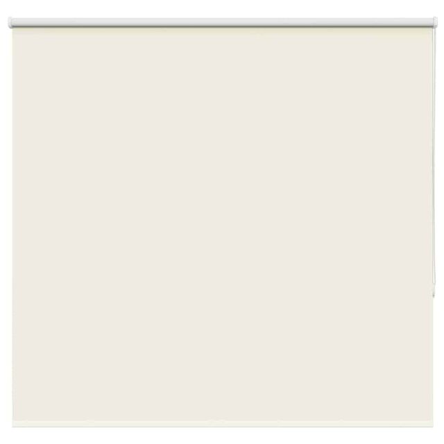 Berkfield Home Roller Blind Blackout Off-White 160x150 cm Fabric Width 156.6 cm Polyester in White - image 1