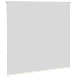 Berkfield Home Roller Blind Blackout Off-White 160x150 cm Fabric Width 156.6 cm Polyester in White - thumbnail 4