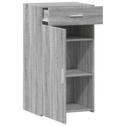 Berkfield Home Sideboard Grey Sonoma 50x42.5x93 cm Engineered Wood - thumbnail 8